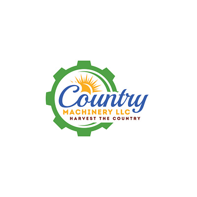 Country Machinery Logo – Bold, Clean & Purposeful Branding branding solution