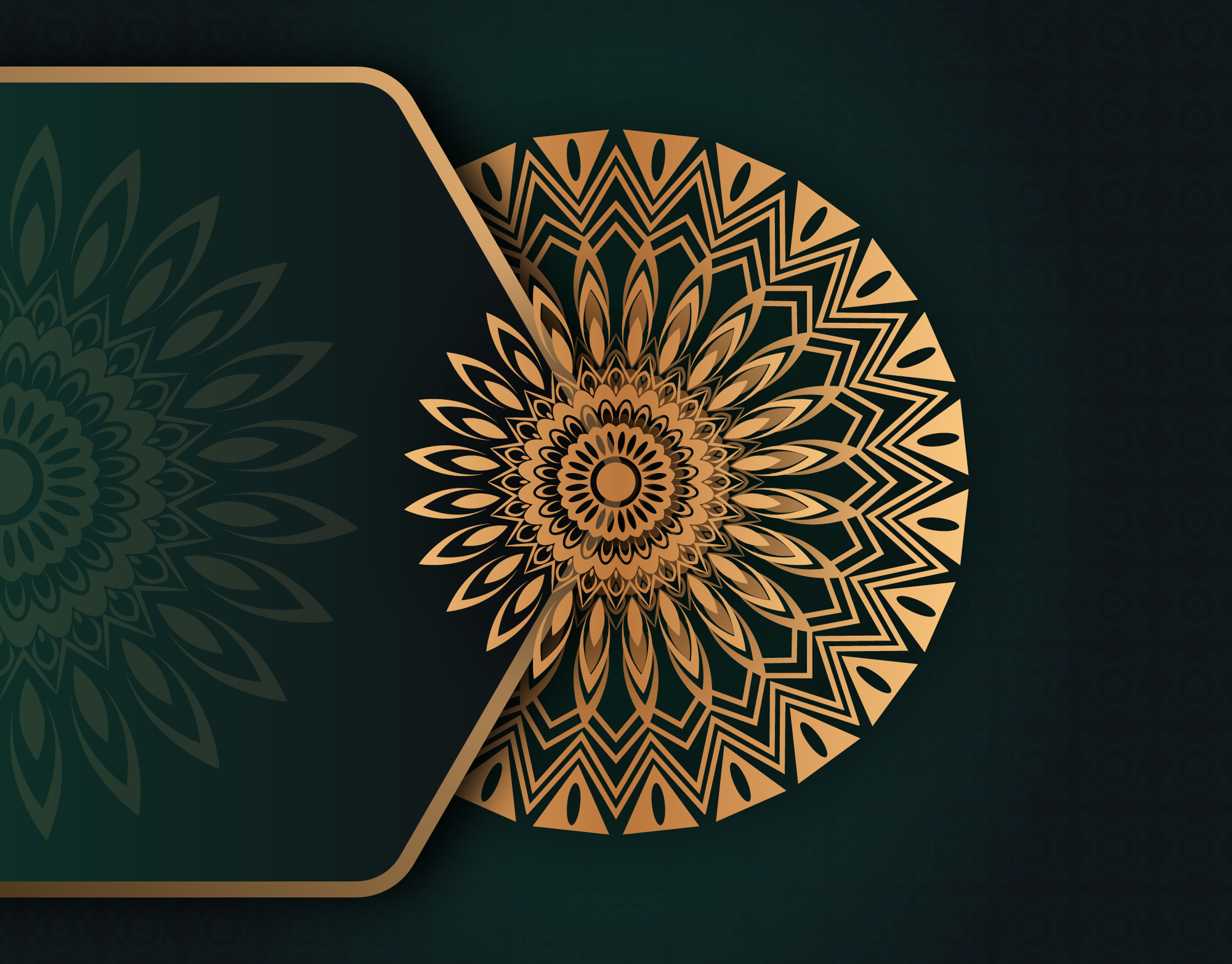 Luxury Mandala Design background design decorative design digital illustration geometric art gold mandala graphic design luxury mandala mandala art mandala design ornamental pattern sacred geometry