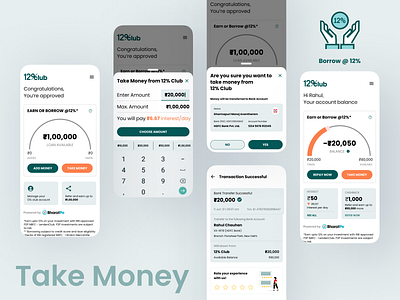 12% Club - Take money from 12% club 12 club bharatpe bharatpe invest bharatpe loan finance finance app fintech fintech app loan app postpe rahul chauhan take money