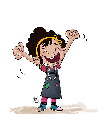 Farida character character illustration