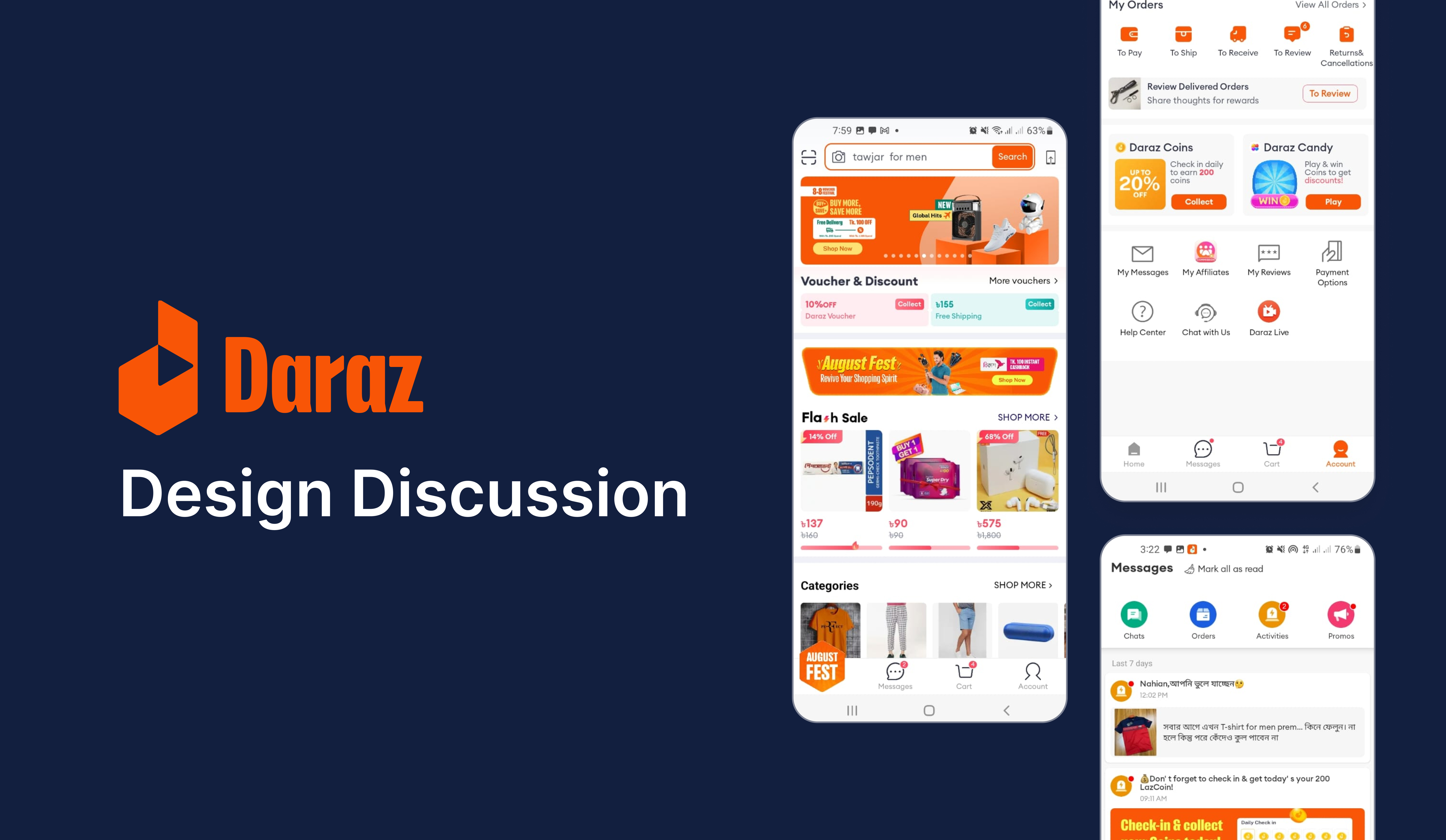 Daraz Redesign Critique: UX Improvements for a Better Experience case study daraz daraz case study design improvement ui improvement ux ux impovement