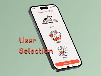 User Selection Design dailyui illustration selection ui ui064 user user selection ux uxui web design