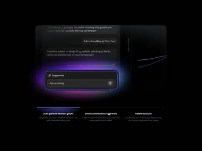 Graphy AI feature - Graphy landing page concept ai artificial intelligence features figma landing page saas ui uidesign ux uxdesign website