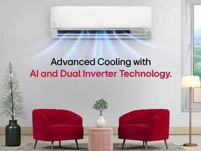 LG AC – Advanced Cooling animation app branding design graphic design logo motion graphics ui vector