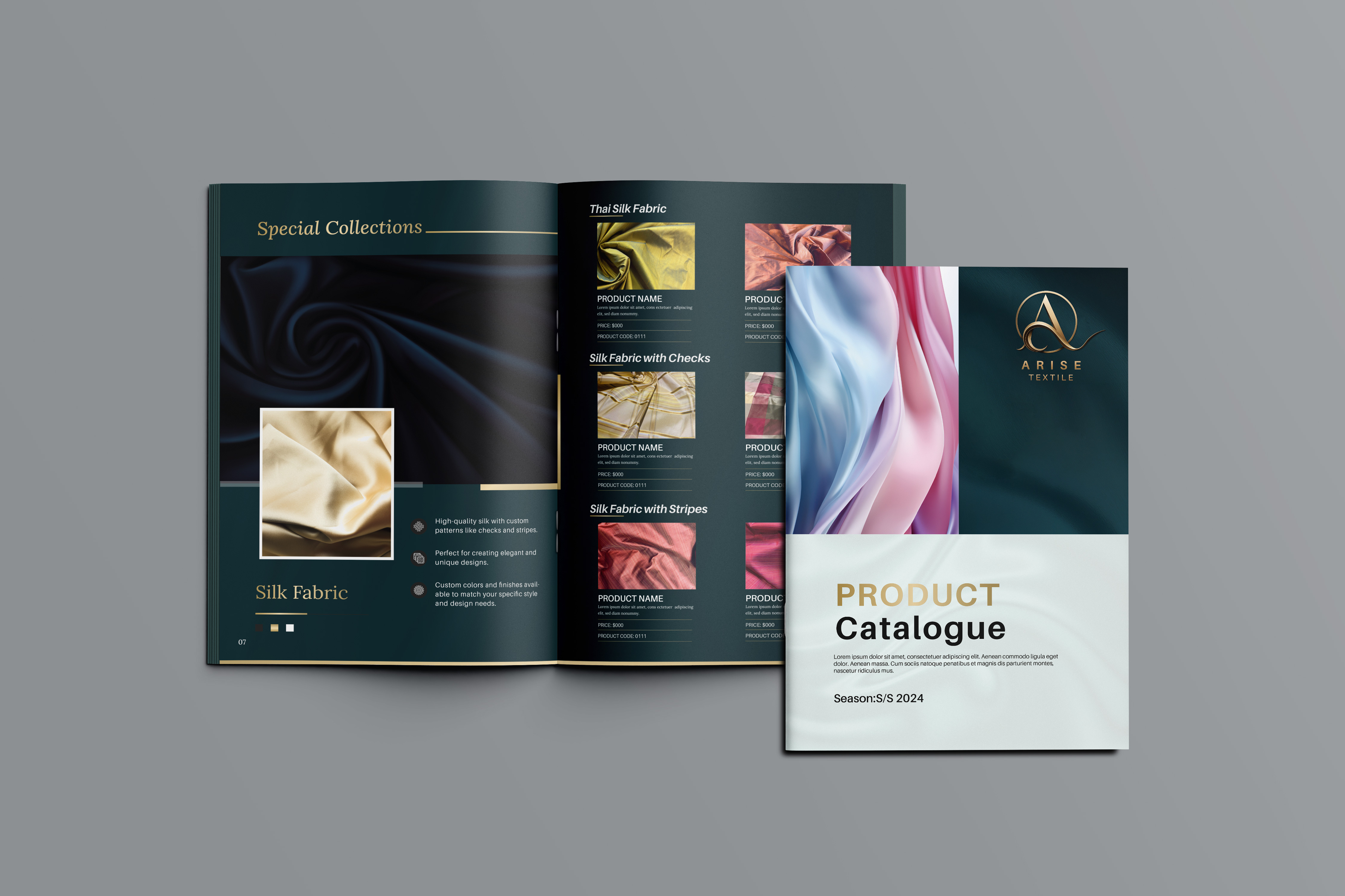 Example of Brochure/Catalog Design/Company Profile