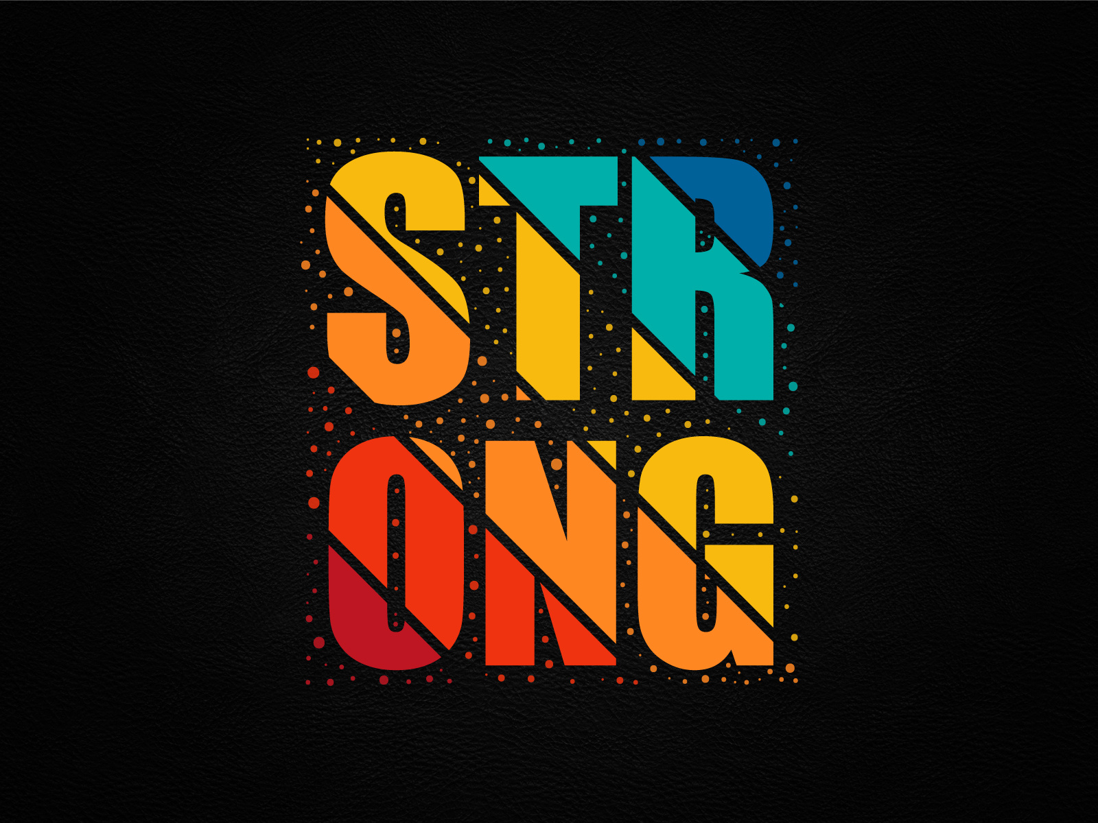 Example of Typography T Shirt Design