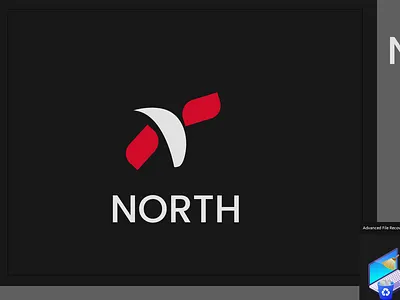 North logo branding designlogo designlogomurah jasadesignlogo learnlogodesign logo logodesigner ui