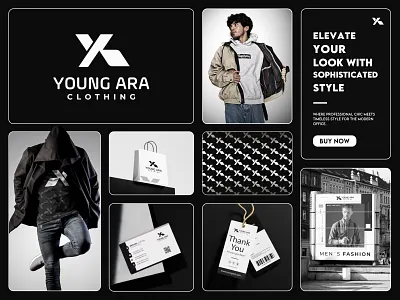 Fashion - Clothing Logo Branding apron logo brand identity deisgn brand identity design branding branding kit clothing logo fashion logo graphic design identity logo logo design luxury logo minimalist modern logo monogram logo streetwear logo visual identity