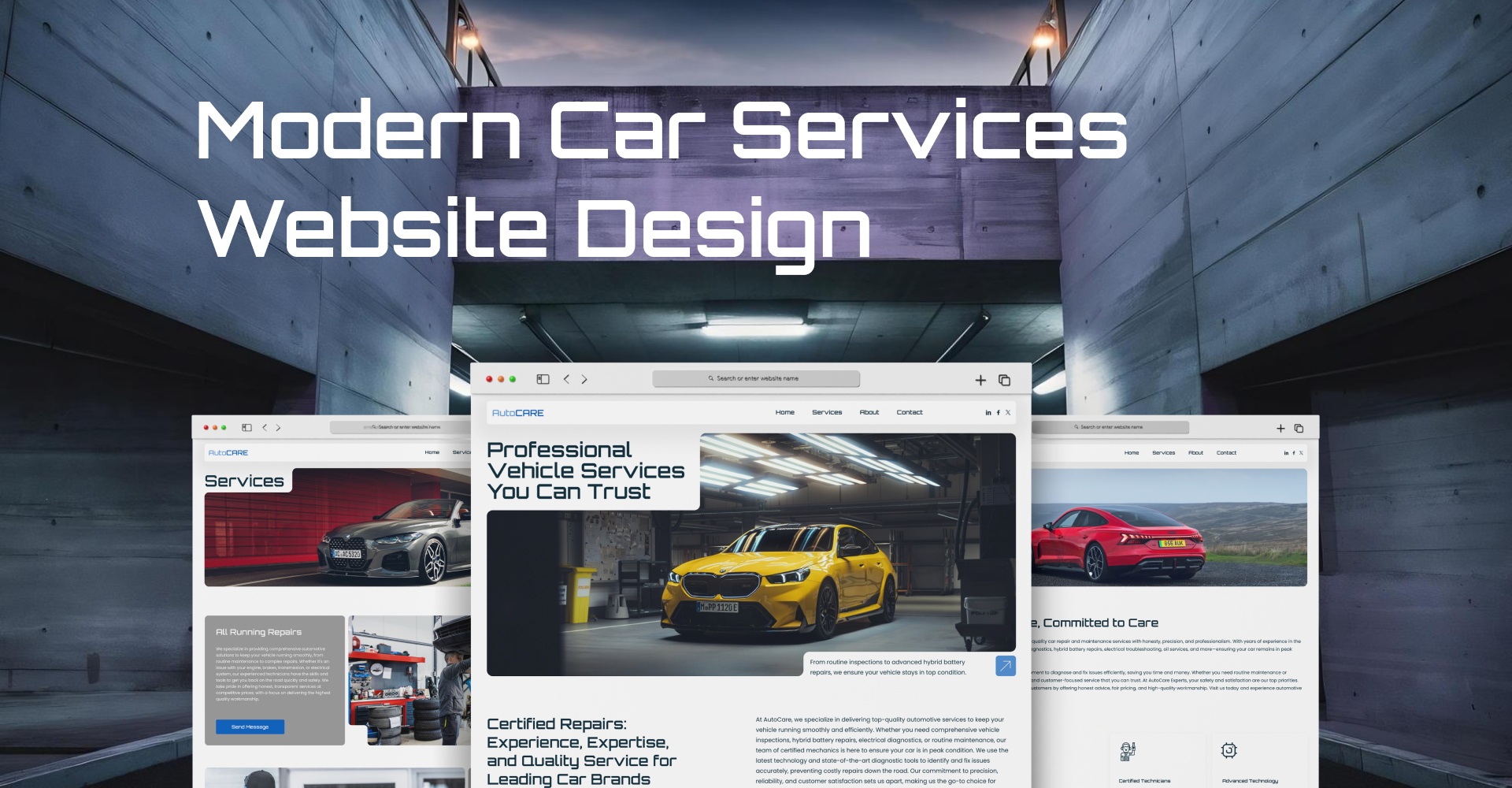 Example of Modern Website UI/UX Design With Figma