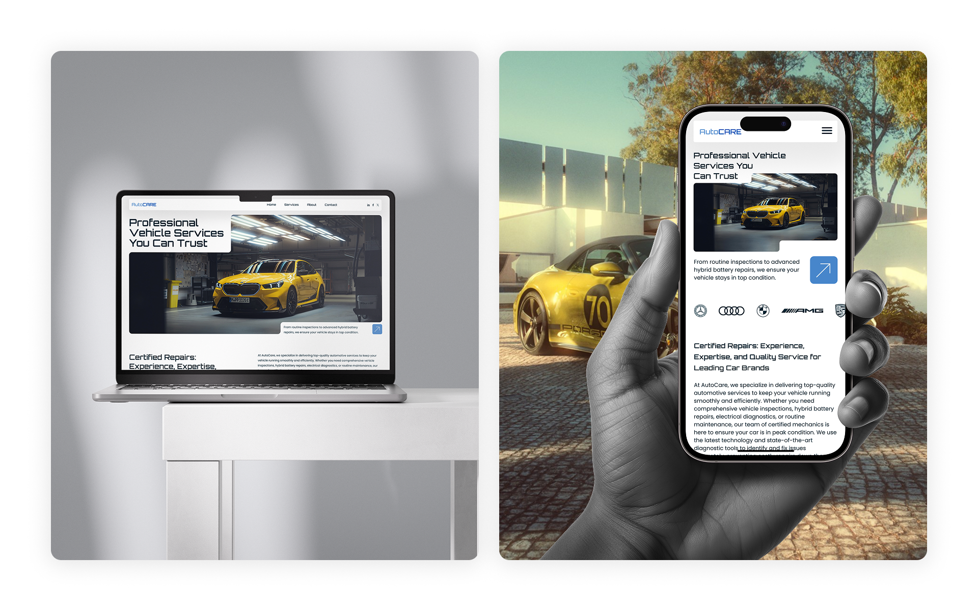 Example of Modern Website UI/UX Design With Figma