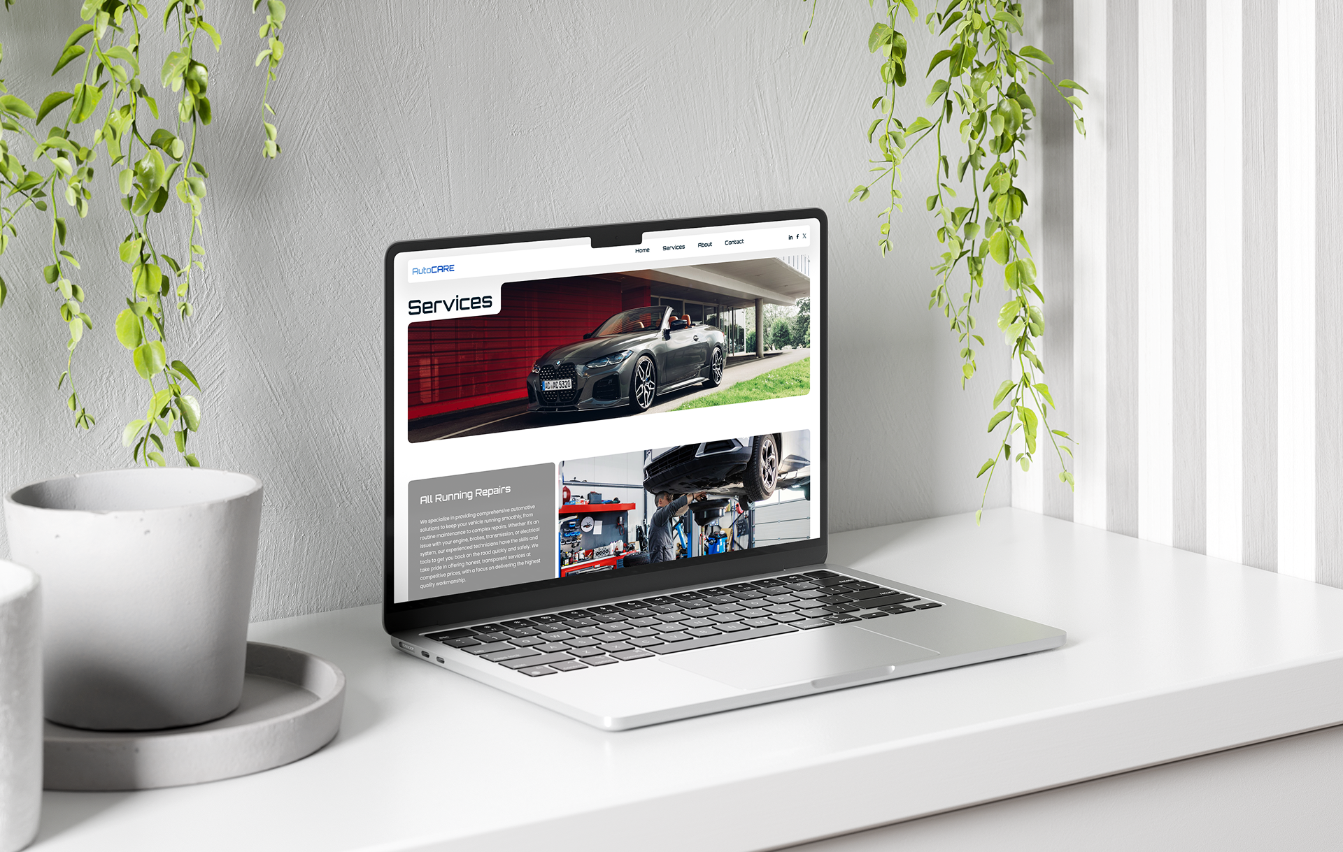 Example of Modern Website UI/UX Design With Figma