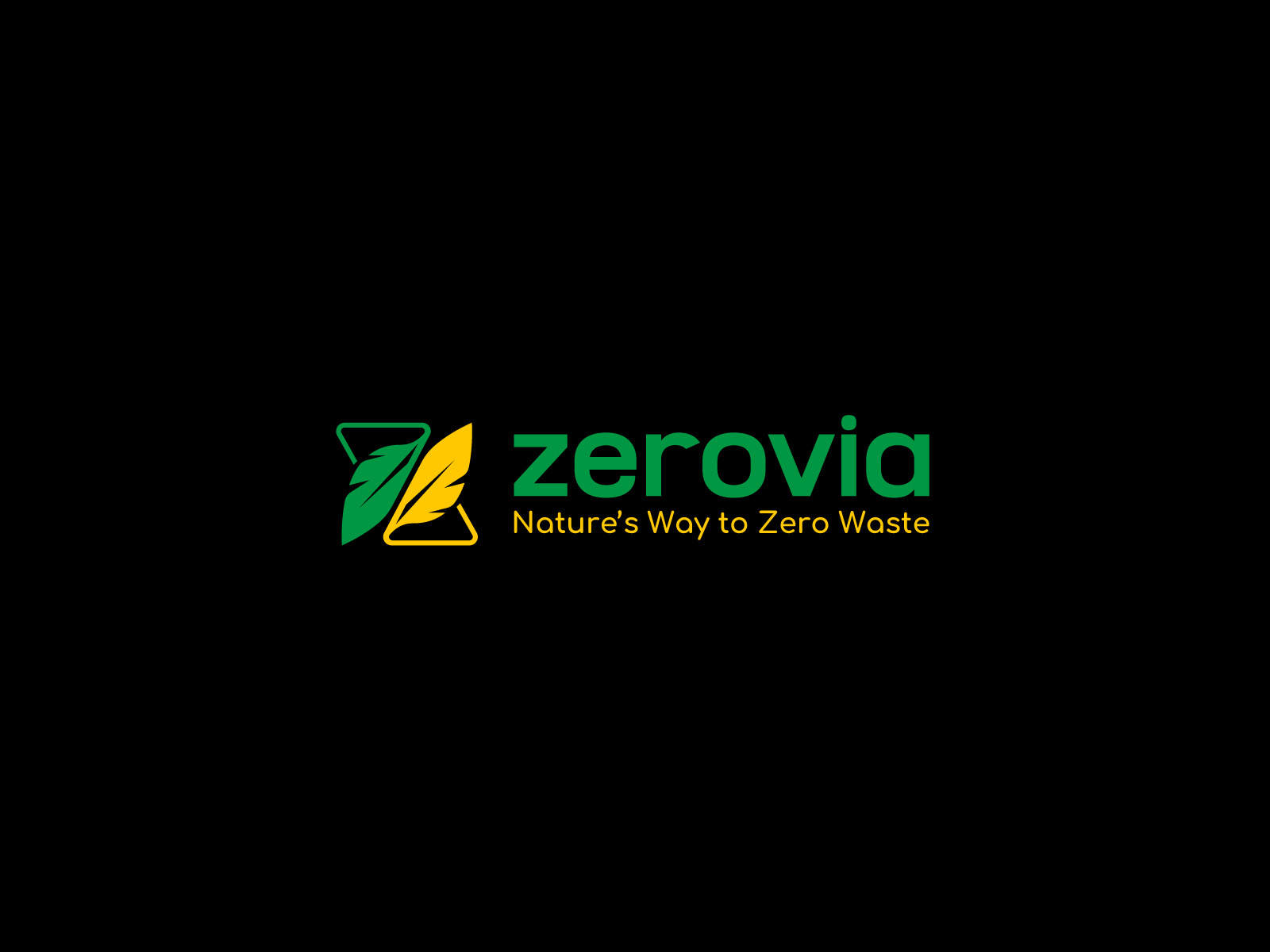 Z, N, S - Natural lettermark logo design brand logo branding branding design branding identity eco brand eco branding graphic design green letter logo lettering logo lettermark logo logo branding logo design logo mark minimalist modern logo natural natural branding nature yellow