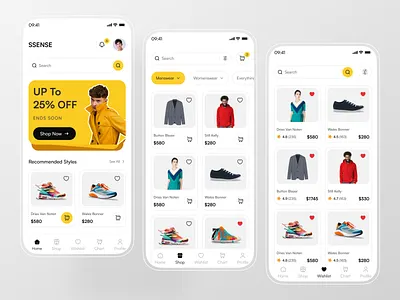 Shopping app Home page app design design e commerce ecommerce ecommerce app fashion fashion app home page mobile mobile app shop page shopping wishlist