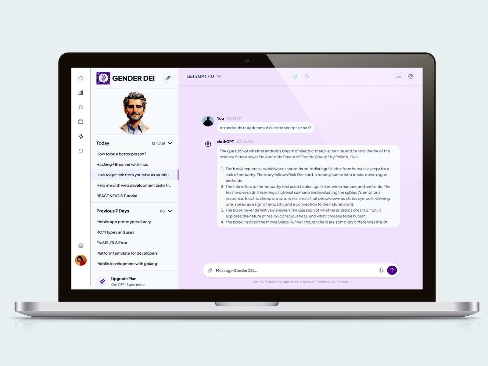 Chatbot Ui/Ux Design by Talha Malik on Dribbble