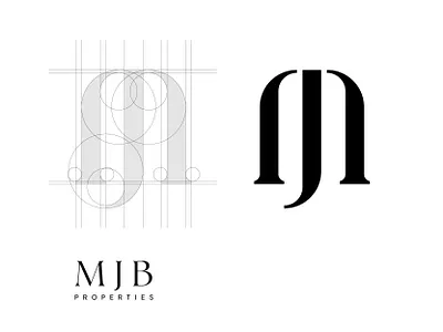 MJB Properties logo design branding icon identity logo logo design logo mark logodesign logotype mjb modern logo symbol vector