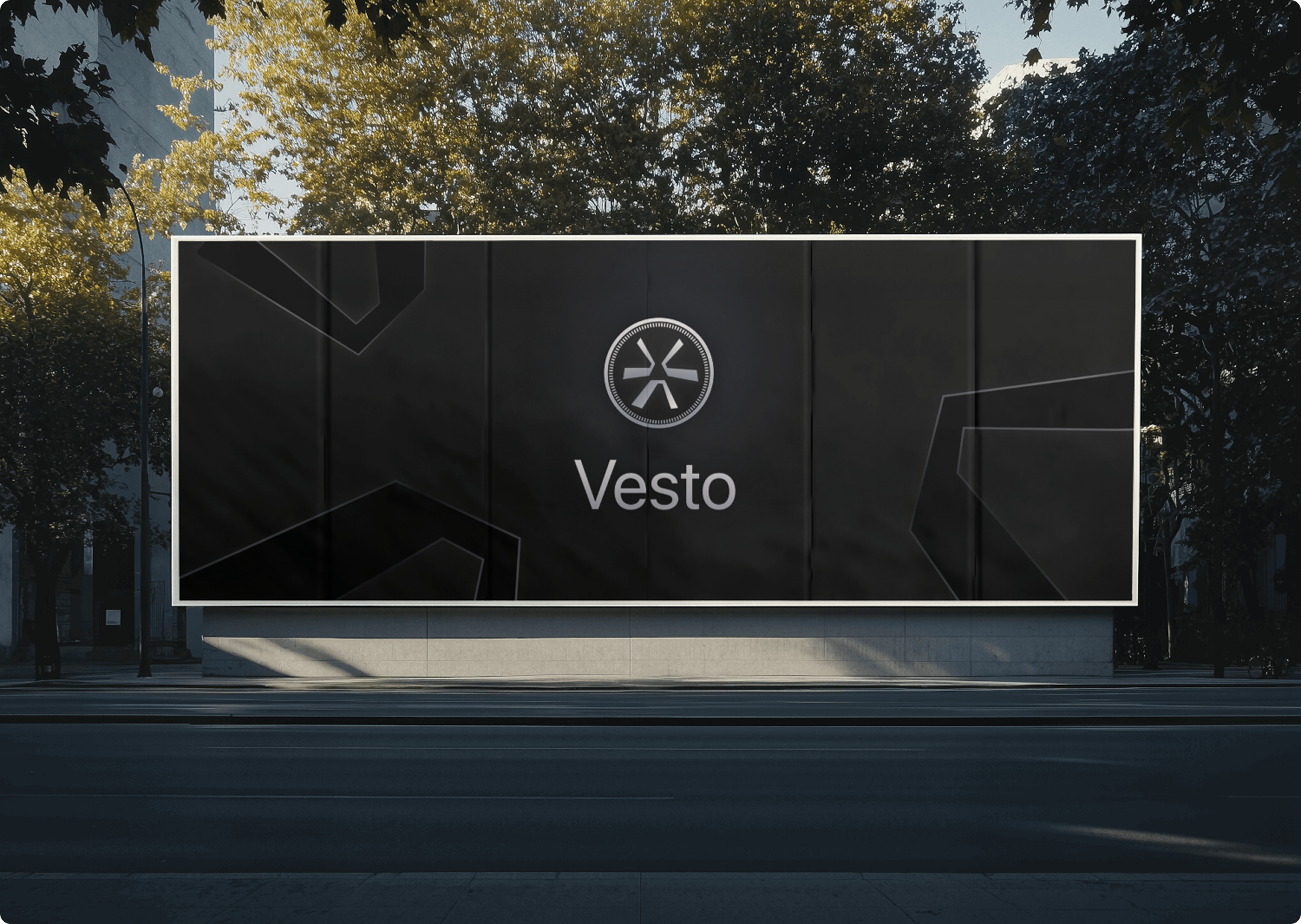 Vesto - The Smart Investment App black branding cool design fintech ui