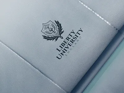 Elegant University Logo Design | Liberty University England brand identity business logo design education logo graphic graphic design logo logo design university logo