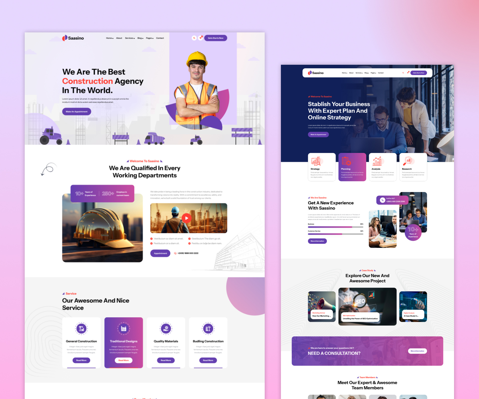 Example of Custom Website/Landing Page Design