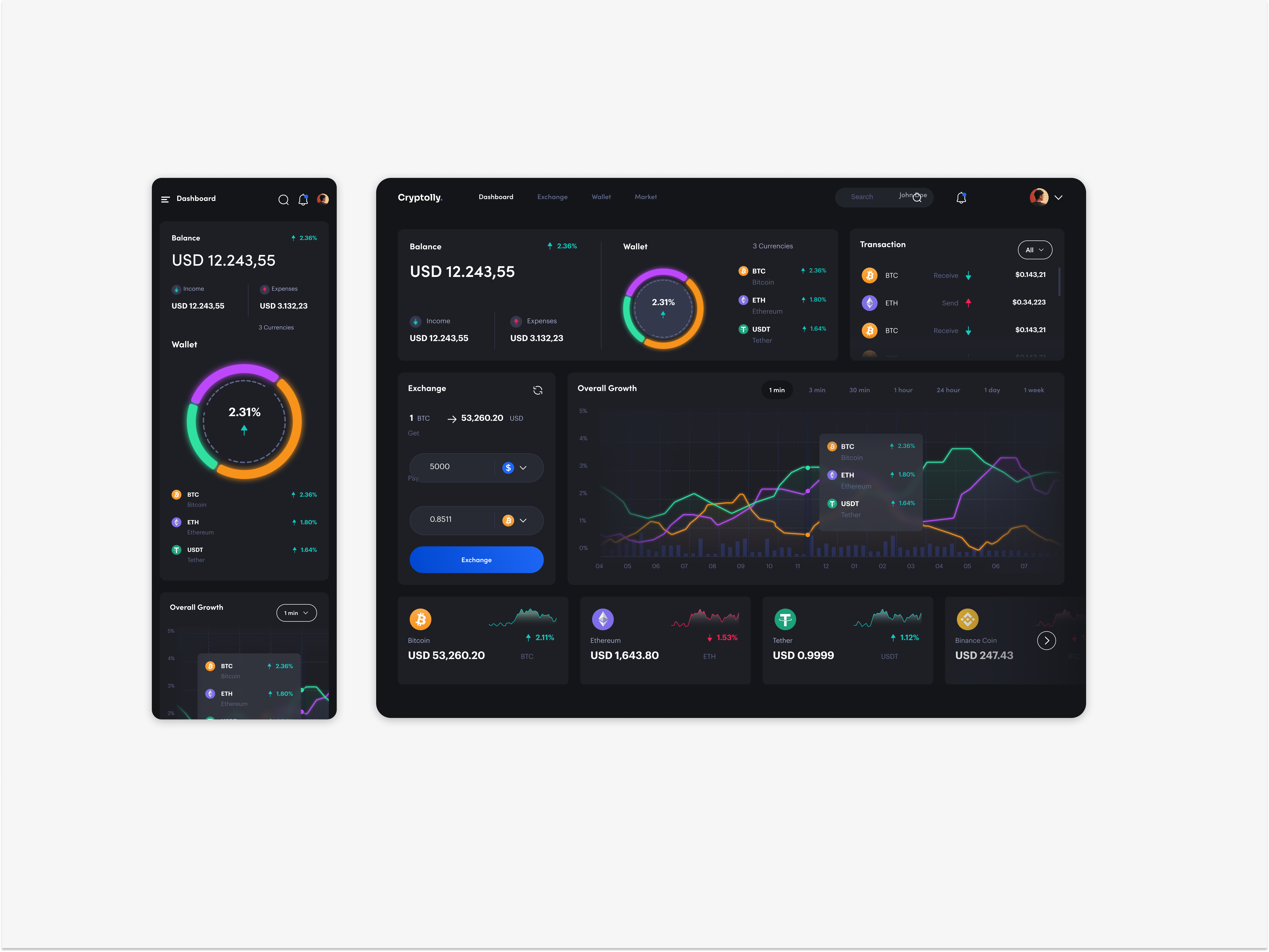 Example of I Will Design App For Web3, Crypto, Nft