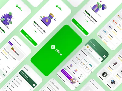 Zillion - A Multi-brand loyalty program Mobile App bharatpe home page loyalty app loyalty program mobile app order flow order voucher payback rahul chauhan voucher zillion