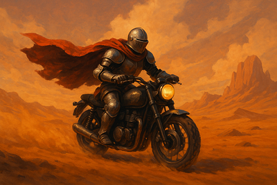 Desert Knight Rider
