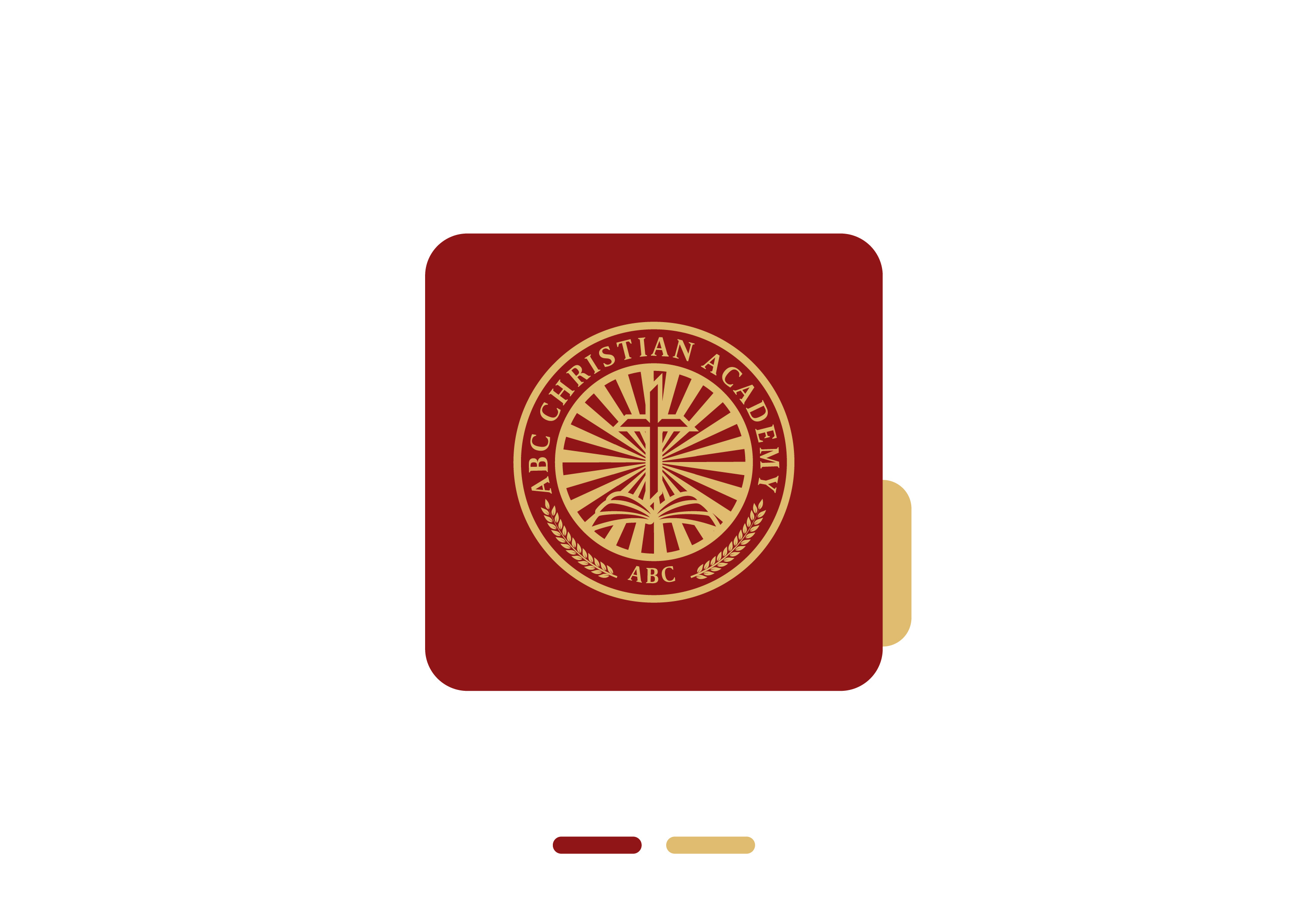 ABC Christian Academy branding design designer graphic design logo vector