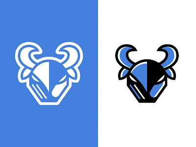 Bull Logo animal logo branding bull logo create logo design esport logo graphic design logo logo designer mascot bull logo sporty vector