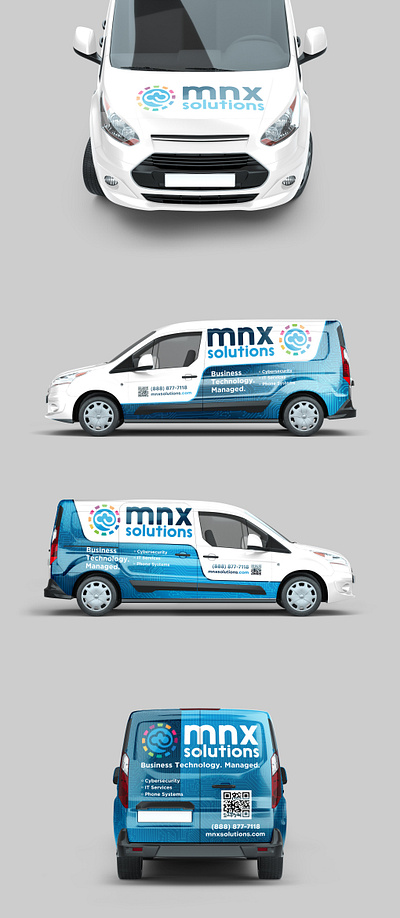 mnx solutions I van wrap car wrap creative wrap van wrap