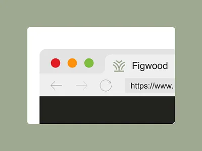 Figwood Favicon – Digital Consistency with Character brand identity branding design digital elegant favicon fig furniture fw graphic design green handcrafted icon letters logo design minimalist modern monogram visual identity web