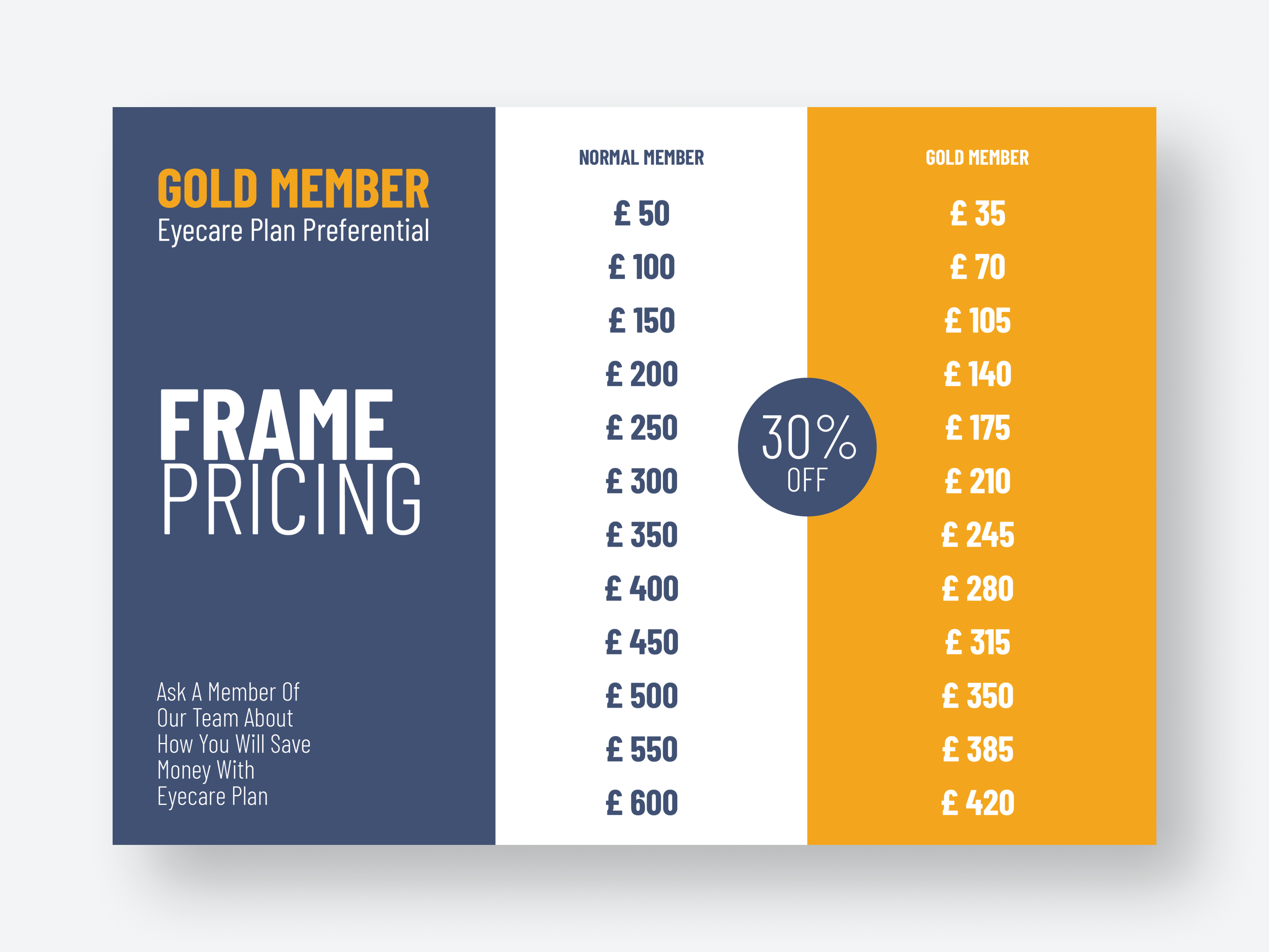 Clean Minimalist Pricelist Design design graphic design illustration minimal