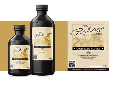 Rahayu Sticker Design branding logo packaging