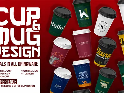 Custom Mug & Apparel Design – High-Quality, Print-Ready Creation branding coffee cup design graphic design ice cream mug mug design paper cup tshirt design typography