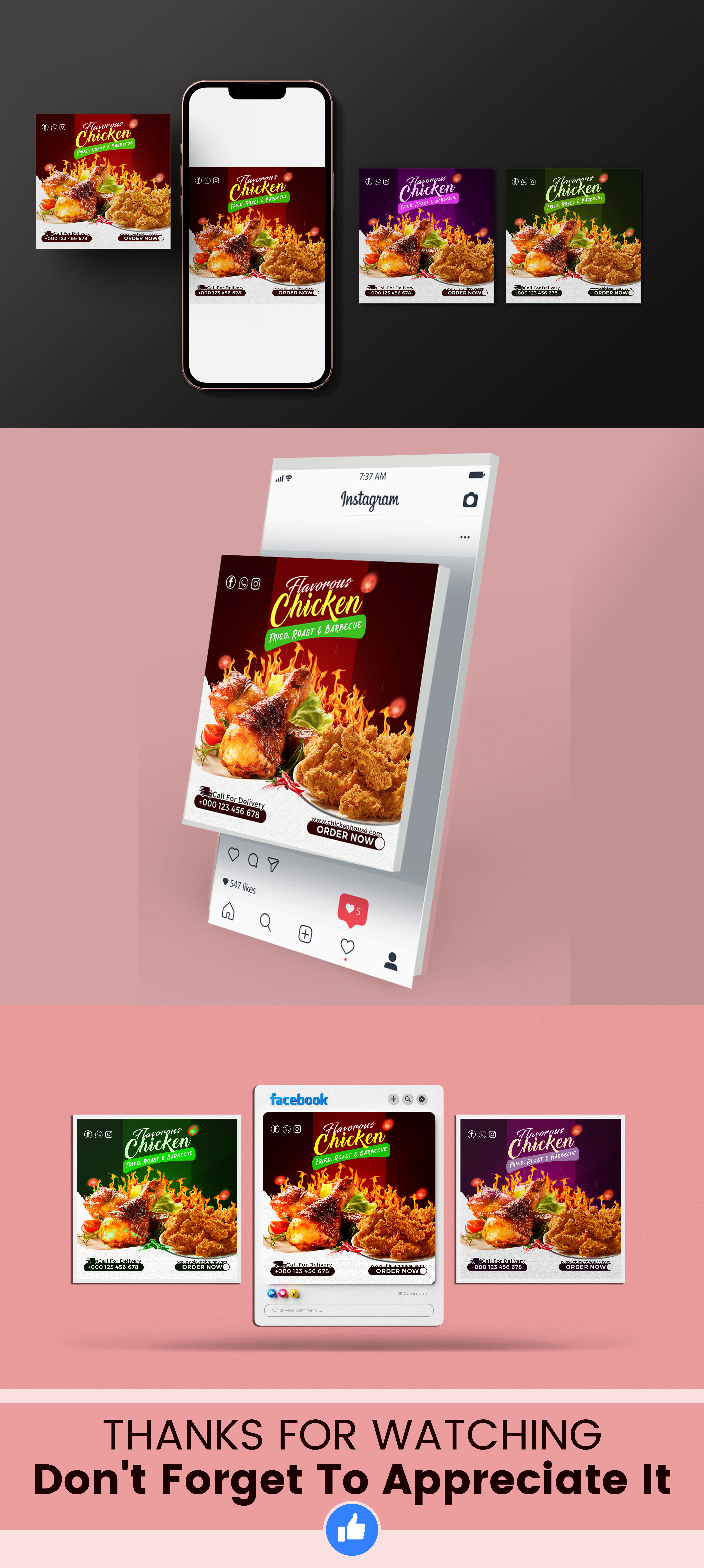 social-media-post design & food-social-media best new restaurant