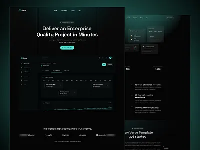 Modern SaaS Website Design custom web design dark enterprise enterpriseproduct figma interface landing page design modern prototyping redesign saas saasdesign saaslandingpage ui ui ux ui ux design web design webapp website website design