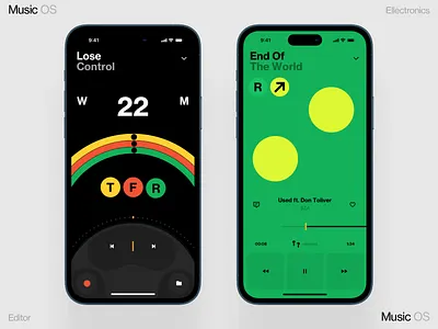 Play dashboard design editor homepage illustration interface ios iphone mobile music news social