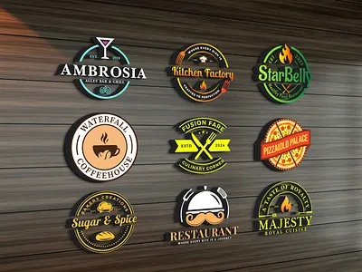 Restaurant | bar | pizza | bakery | coffee shop | food logo bakery logo bar logo business logo cafeteria logo coffee shop logo custom food logo drink logo fast food logo food brand logo food business logo food logo logo logo design minimal logo minimalist logo modern logo design pizza logo professional food logo professional logo restaurant logo