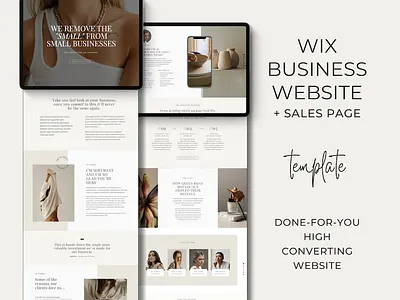 Wix Business Website Design advanced wix design