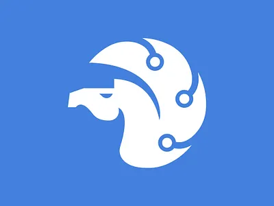 Pegasus tech Logo animal logo brand designer branding desainer logo design graphic design logo logo sale pegasus logo pegasus tech logo tech logo technology logo vector