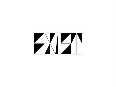 Typography | Exist design icon logo logomark mark typography vector