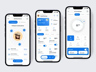 Lumo - Smart Home Mobile App automation business clean controller controls design installation mobile app modern remote security smart home ui ui kit ux