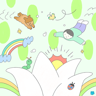 Spring is coming cloudmoo illust illustration illustrator springillustration 그림 그림외주 꽃일러스트 봄 봄일러스트 삽화 외주 운무 책표지외주일러스트