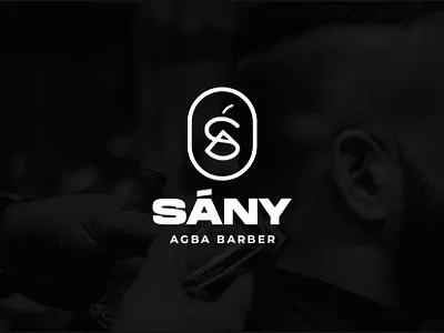 SANY - Agba Barber branding design graphic design logo logomark typography vector