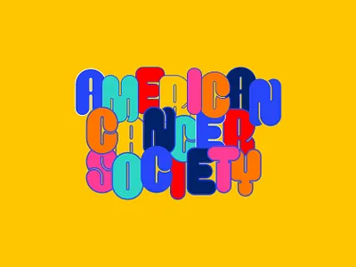 American Cancer Society T-Shirt Design apparel brand graphic design motion graphics t shirt
