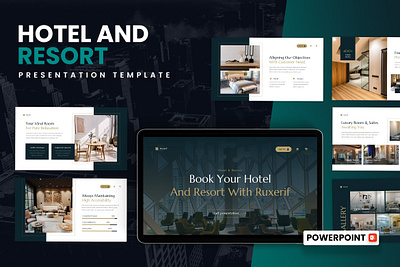 Hotel & Resort Presentation furniture ppt