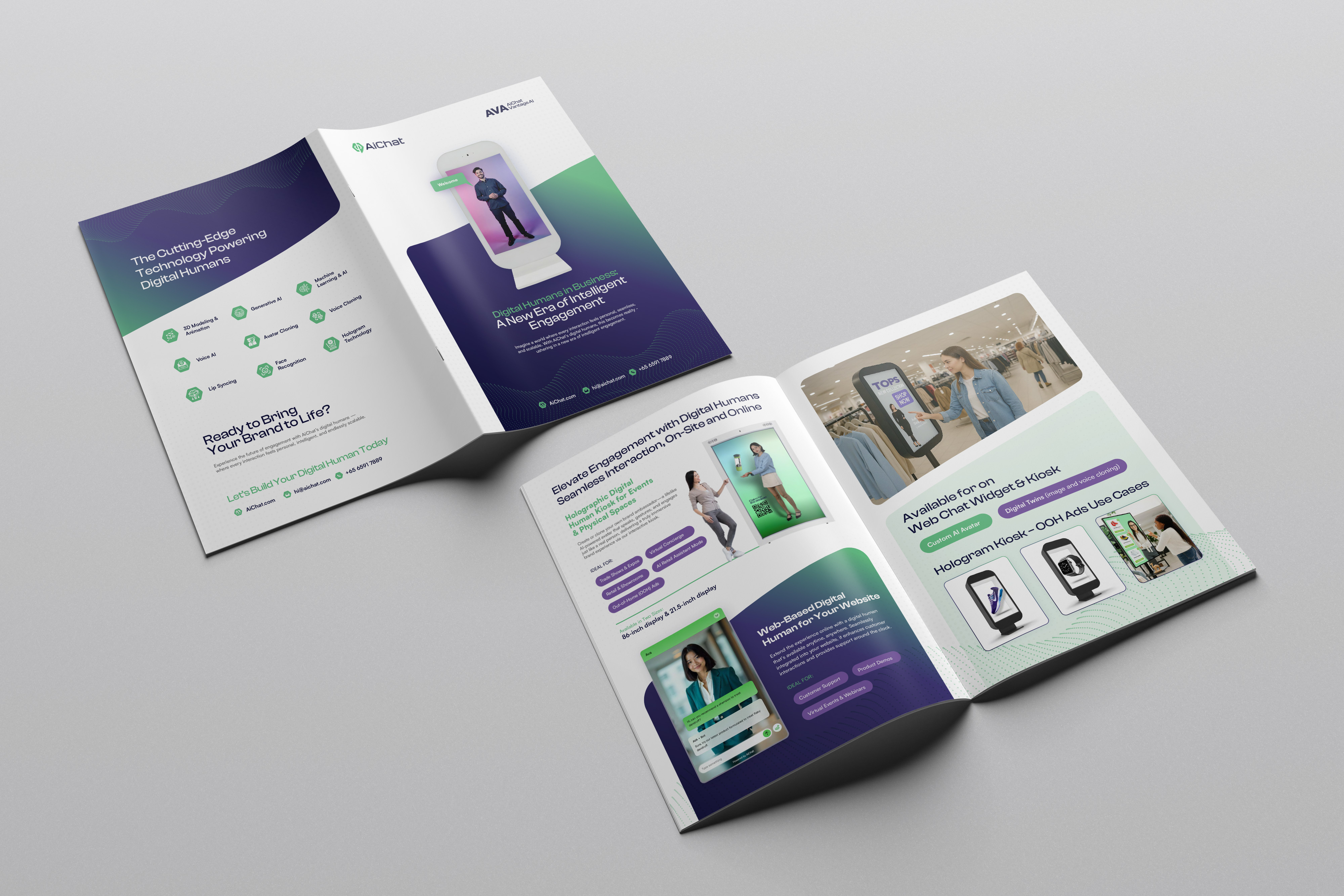 Example of Company Profile & Brochure Design