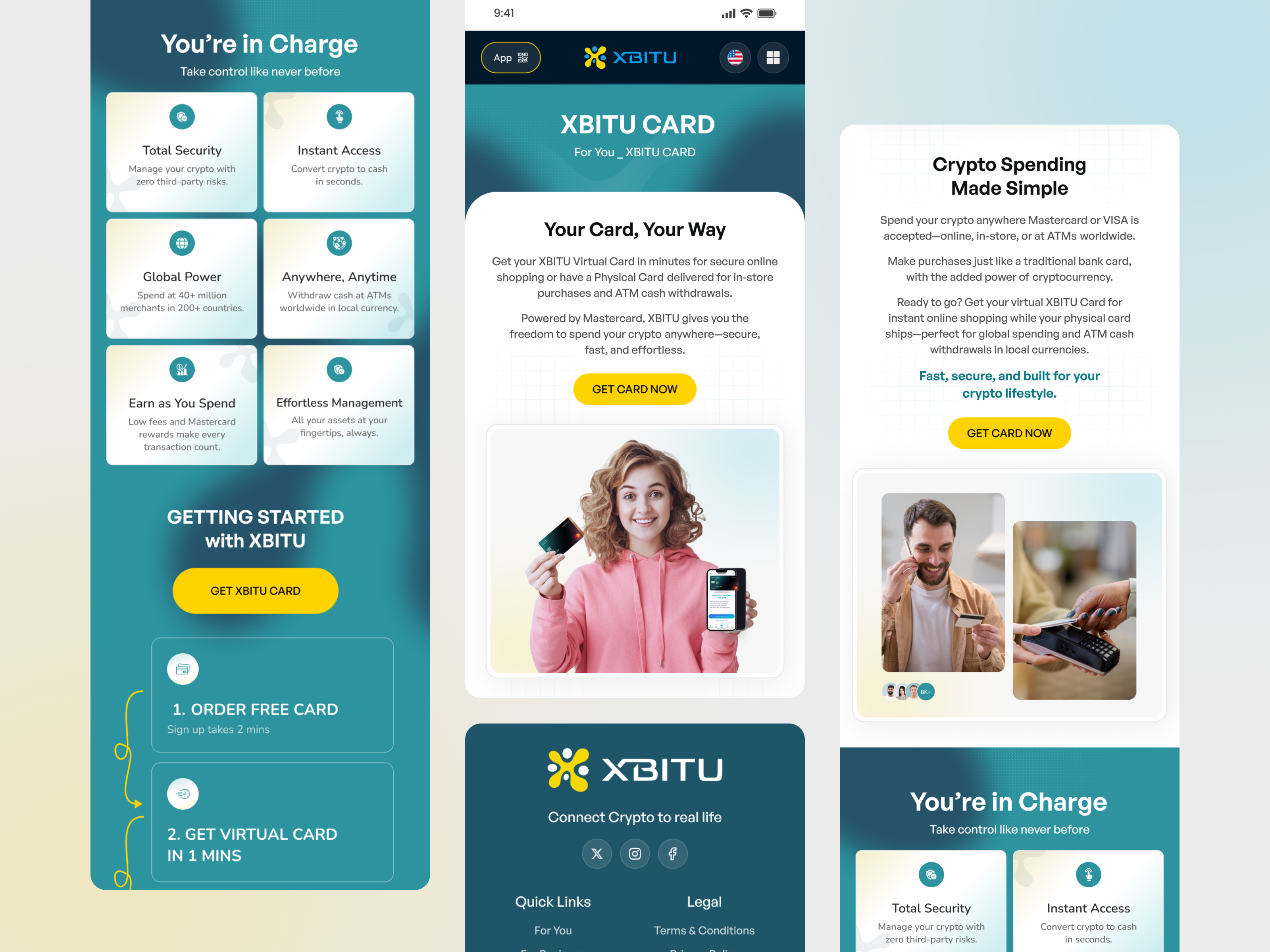 Example of Financial Website Design