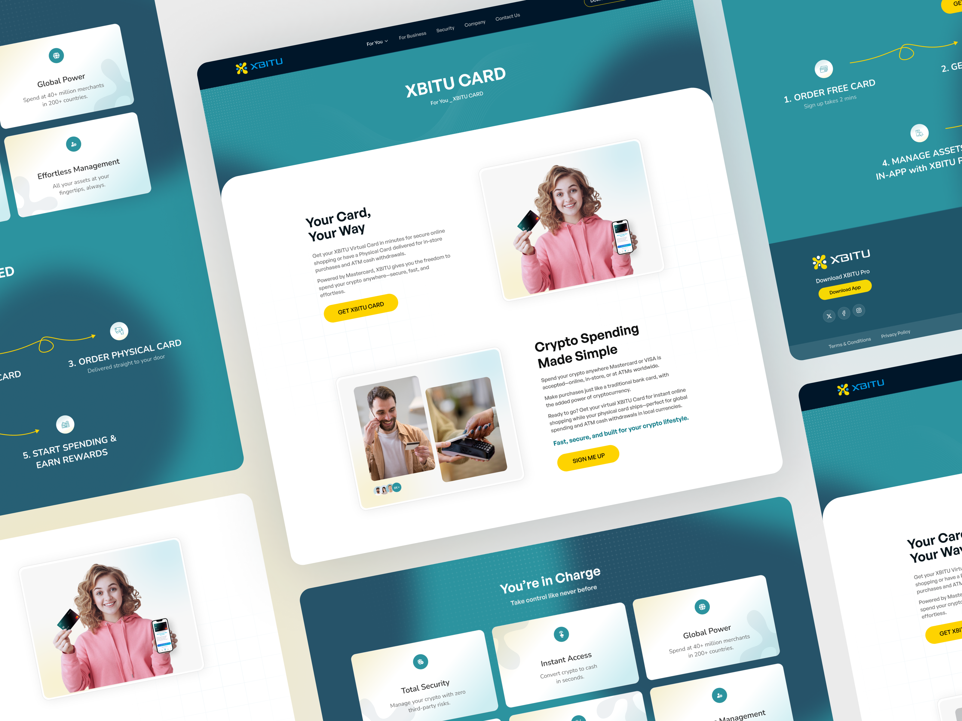 Example of Financial Website Design