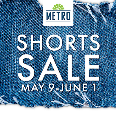 Shorts Sale May 9 - June 1, 2025