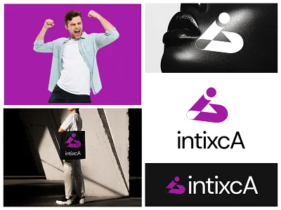 Logo, Minimalist Logo, Monogram Logo Design Letters I and A a letter a mark a modern logo a monogram abstract logo app logo bird logo branding colorfull logo creative logo design ecommerce graphic design logo online logo professional logo