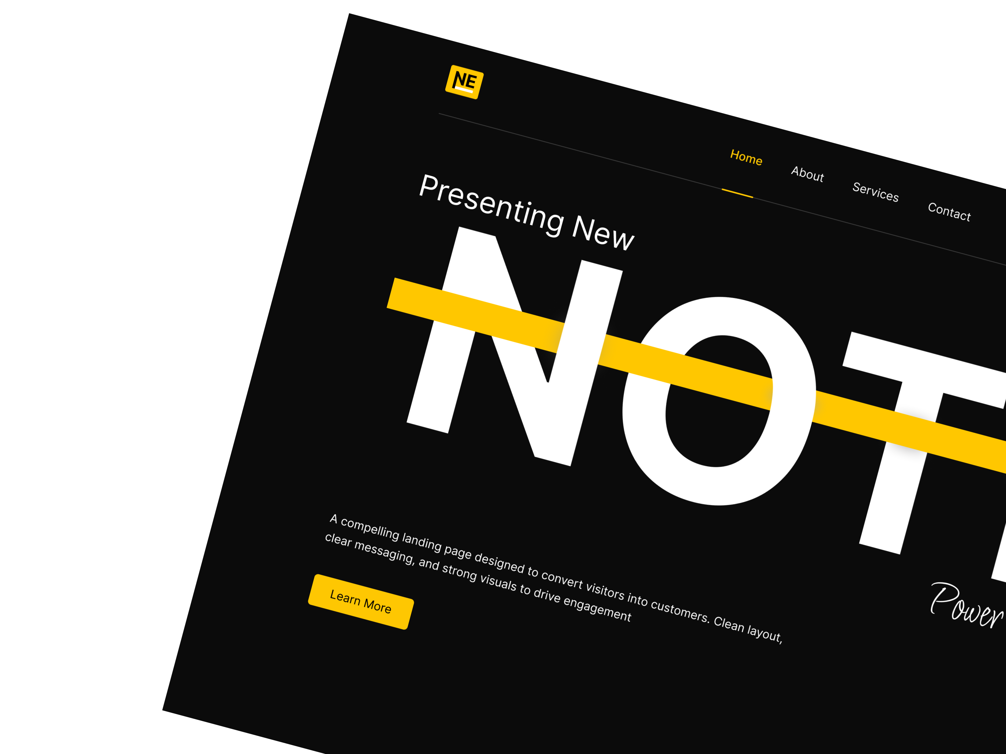 Landing Page - Hero Section UI/UX by Sudarsan Roy on Dribbble